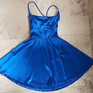 Windsor Royal Blue Teen Formal Dress